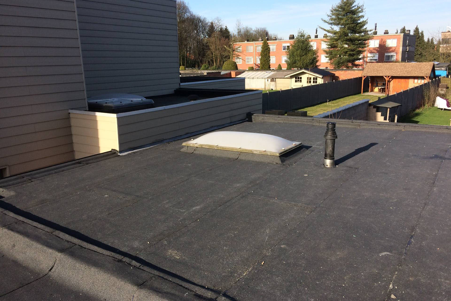 plat dak renovatie